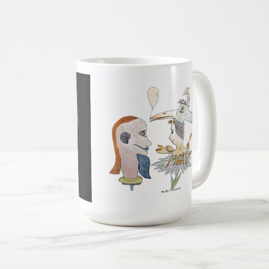 Verteller I Koffiemok (Voorkant rechts)