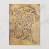 Verteller in Frankrijk door Paul Klee Feestdagenkaart (Voorkant)