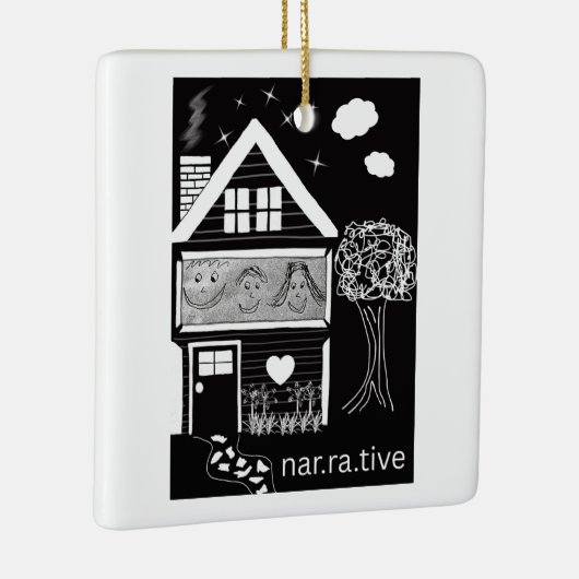 Verteller Keramisch Ornament (Rechts)