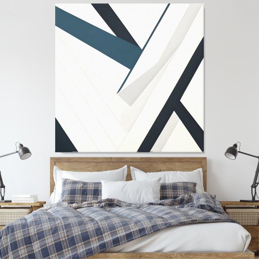 Vertex Canvas Afdruk (Insitu (Slaapkamer))