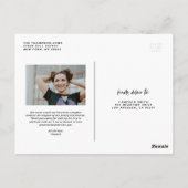 Verticaal Afstuderen voor penseelhand - Verticaal Briefkaart (Achterkant)