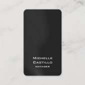 Verticaal artistieke grijze golven Uniek ontwerp Visitekaartje