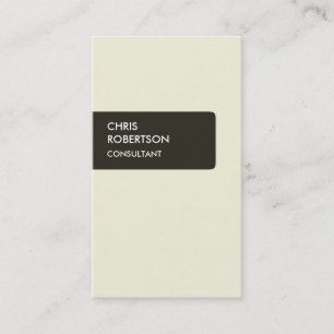 Verticaal beige kleuren aantrekkelijk Visitekaartj Visitekaartje