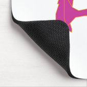 verticaal boomblok muismat (Hoek)