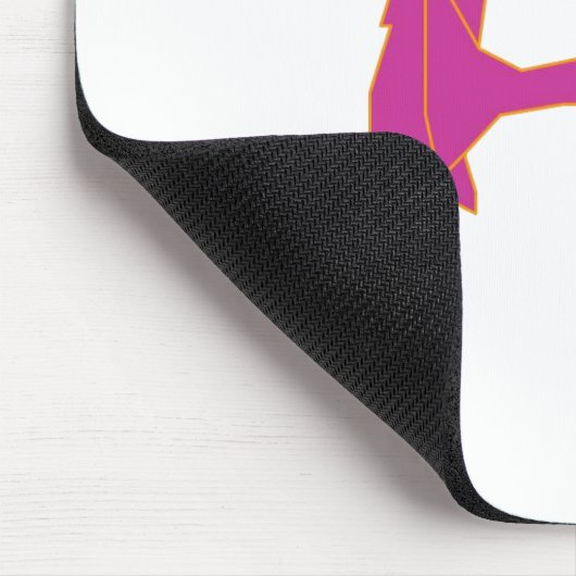 verticaal boomblok muismat (Hoek)