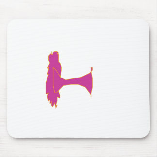 verticaal boomblok muismat