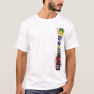 Verticaal Brazilië met gemengde Martiale Kunsten T-shirt