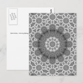 verticaal briefkaart mandala magische (Voorkant / Achterkant)