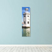 Verticaal canvas vuurtoren San Giorgio Maggiore (Insitu (Houten vloer))