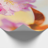 Verticaal cluster van Sakura-bloemen Cadeaupapier (Hoek)
