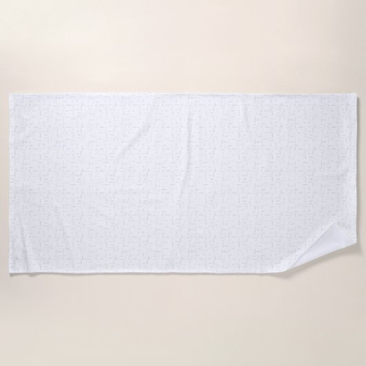 verticaal Design Thirty Three Strandlaken (Voorkant)