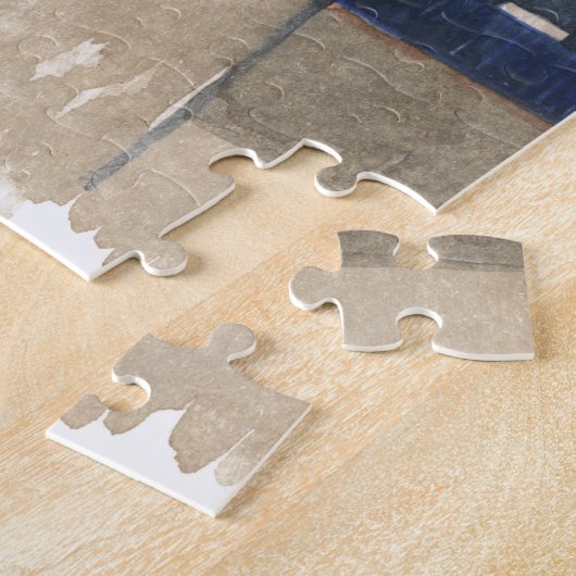 Verticaal dorp bij Phnom Penh Legpuzzel (Zijkant)