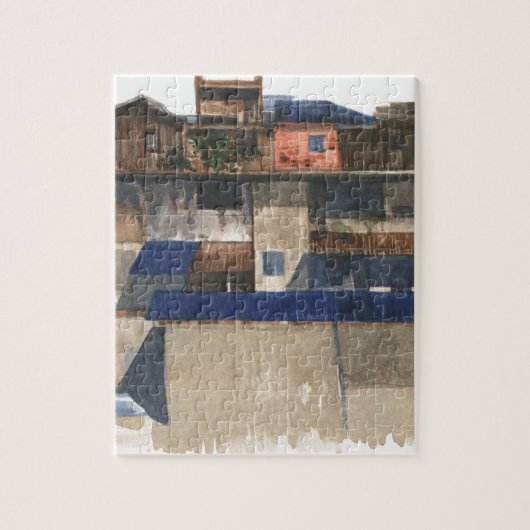 Verticaal dorp bij Phnom Penh Legpuzzel (Verticaal)