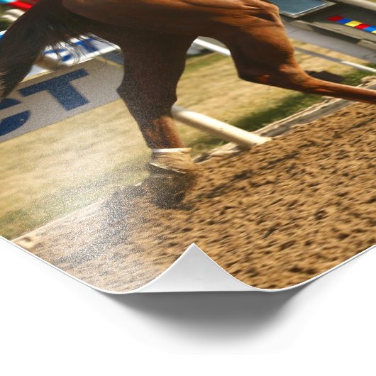 Verticaal eiken foto afdruk (Hoek)