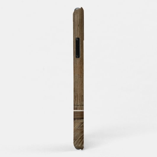 Verticaal en horizontaal houten patroon Case-Mate iPhone case (Achterkant/rechts)
