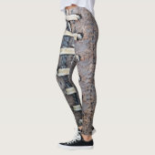 Verticaal football-aansluitingen leggings (Links)
