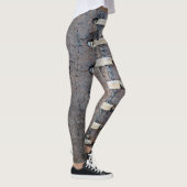 Verticaal football-aansluitingen leggings (Rechts)