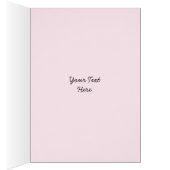 Verticaal gehuwde roze tekst zwarte pastel (Binnen (Rechts))