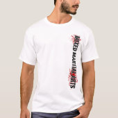 Verticaal gemengde Martiale Kunsten T-shirt (Voorkant)