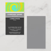 Verticaal geschuurd - Abstract 250816 - 01b Visitekaartje (Voorkant / Achterkant)