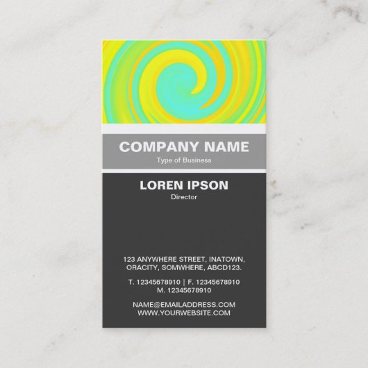Verticaal geschuurd - Abstract 250816 - 01b Visitekaartje (Voorkant)