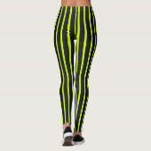 Verticaal gestreept patroon Dames Leggings (Achterkant)