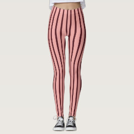Verticaal gestreept patroon Dames Leggings