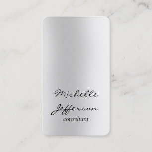 Verticaal grijs Unieke standaard Visitekaartje