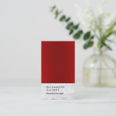 Verticaal grijs wandsteen, eenvoudig naamplaatje visitekaartje (Staand voorkant)