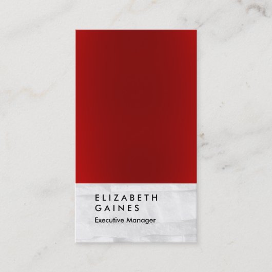 Verticaal grijs wandsteen, eenvoudig naamplaatje visitekaartje (Voorkant)