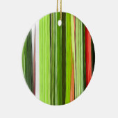 Verticaal groen Abstract 422 Keramisch Ornament (Rechts)