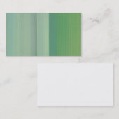 verticaal groen visitekaartje (Voorkant / Achterkant)