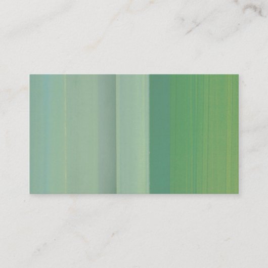verticaal groen visitekaartje (Voorkant)