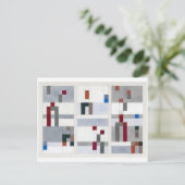 Verticaal horizontaal | Sophie Taeuber-Arp | Briefkaart (Staand voorkant)