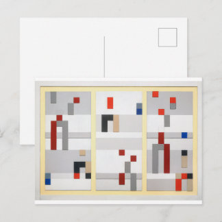 Verticaal Horizontaal | Sophie Taeuber-Arp | Briefkaart