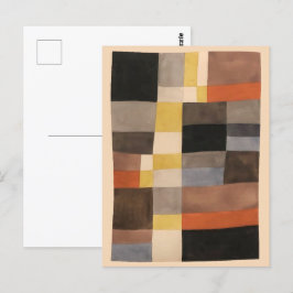Verticaal-horizontale ritmes | Sophie Taeuber-Arp  Briefkaart
