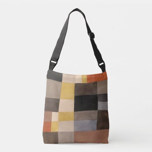 Verticaal-horizontale ritmes | Sophie Taeuber-Arp  Crossbody Tas (Voorkant)