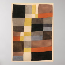 Verticaal-horizontale ritmes | Sophie Taeuber-Arp  Poster