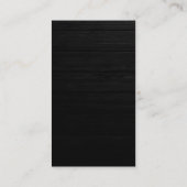 Verticaal houtaffect aantrekkelijk Visitekaartje (Achterkant)