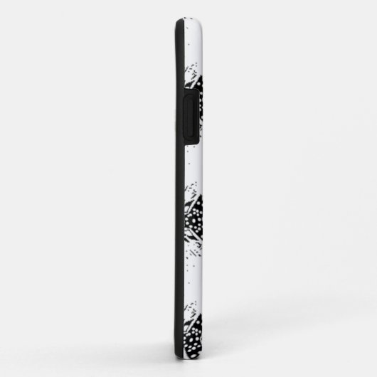 Verticaal, houtskool, duin Case-Mate iPhone case (Achterkant/rechts)