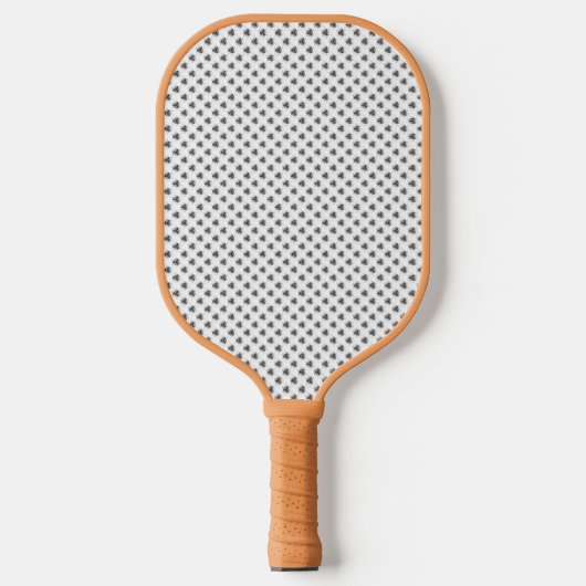 Verticaal, houtskool, duin pickleball paddle (Voorkant)