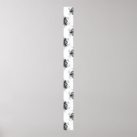 Verticaal, houtskool, duin poster (Voorkant)