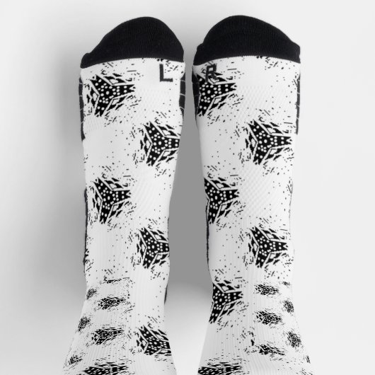 Verticaal, houtskool, duin sokken (Top)