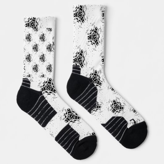 Verticaal, houtskool, duin sokken (Rechts)