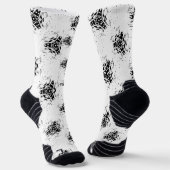 Verticaal, houtskool, duin sokken (Gebogen)