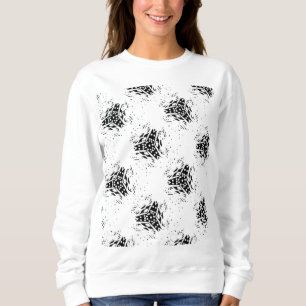 Verticaal, houtskool, duin trui