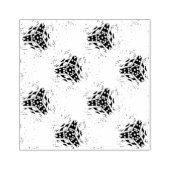 Verticaal, houtskool, Dune Wood Art Stamp Rubberstempel (Afrduk)