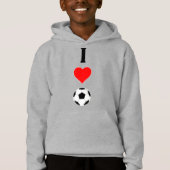 Verticaal I Love Soccer / I Heart Soccer Boys (Voorkant)