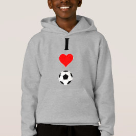 Verticaal I Love Soccer / I Heart Soccer Boys