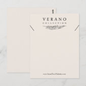 Verticaal Ketting van Verano XL Briefkaart (Voorkant / Achterkant)